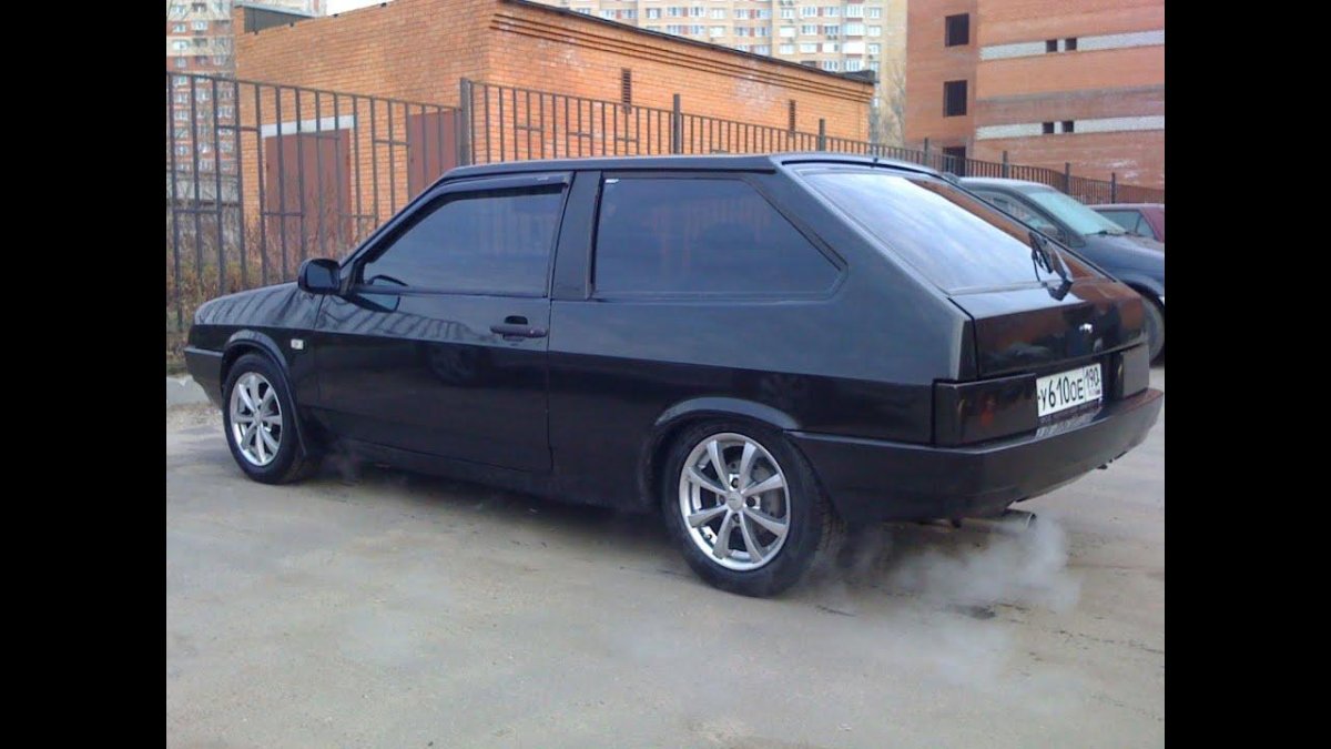 Лада 2108 черная