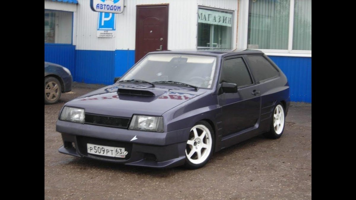 ВАЗ 2108 тюнингованная