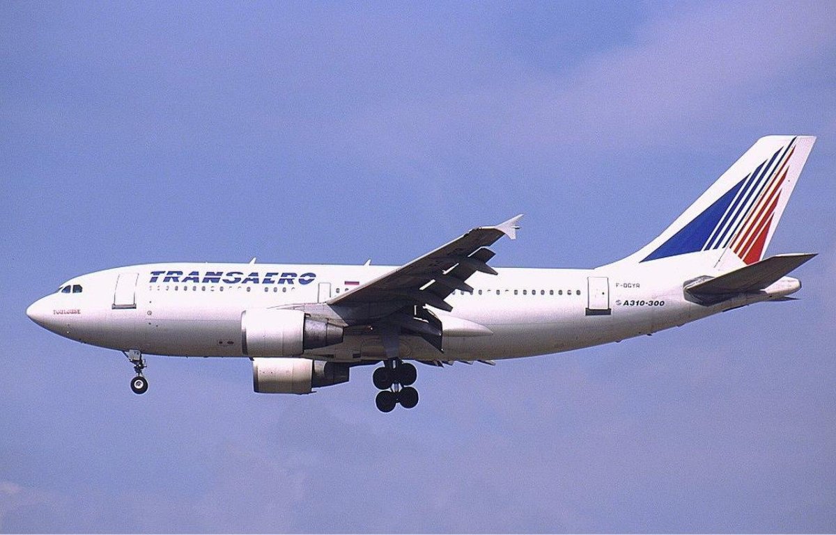 Трансаэро Airbus a310-300