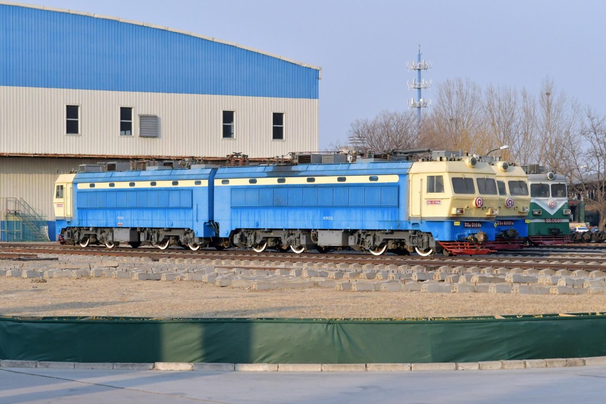 China Railways ss4 кабина