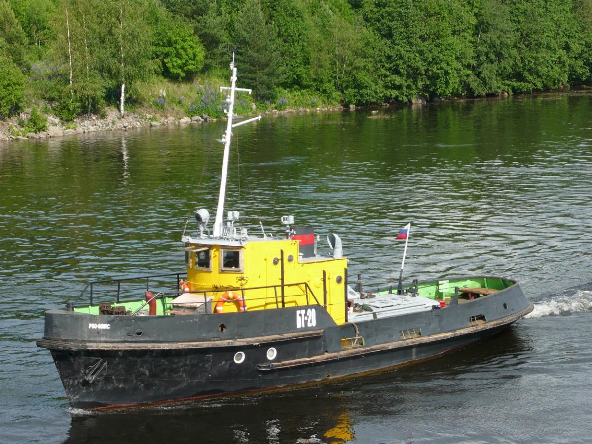 Речной катер БТ-20