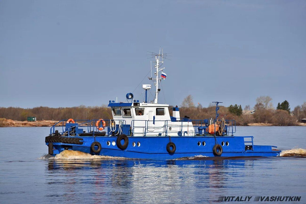 Буксир теплоход лс-56