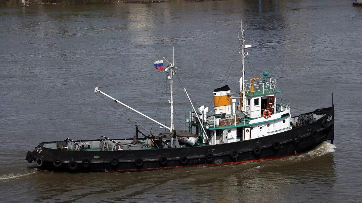 Буксир толкач морской