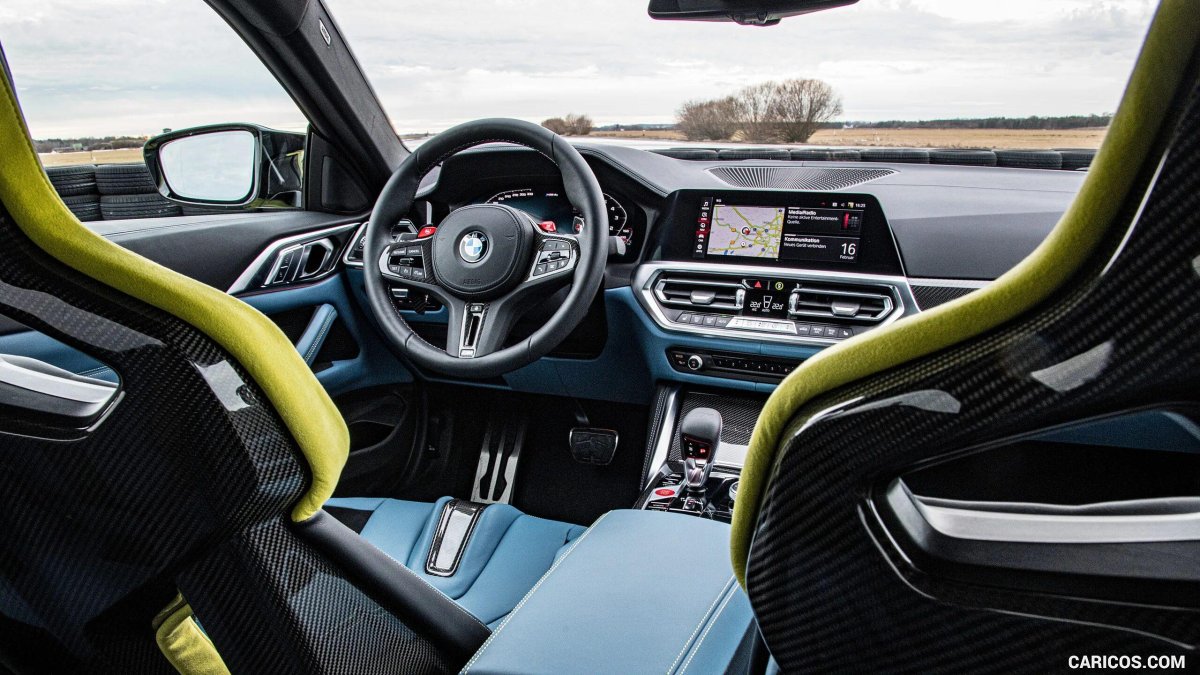 BMW m4 2022 салон