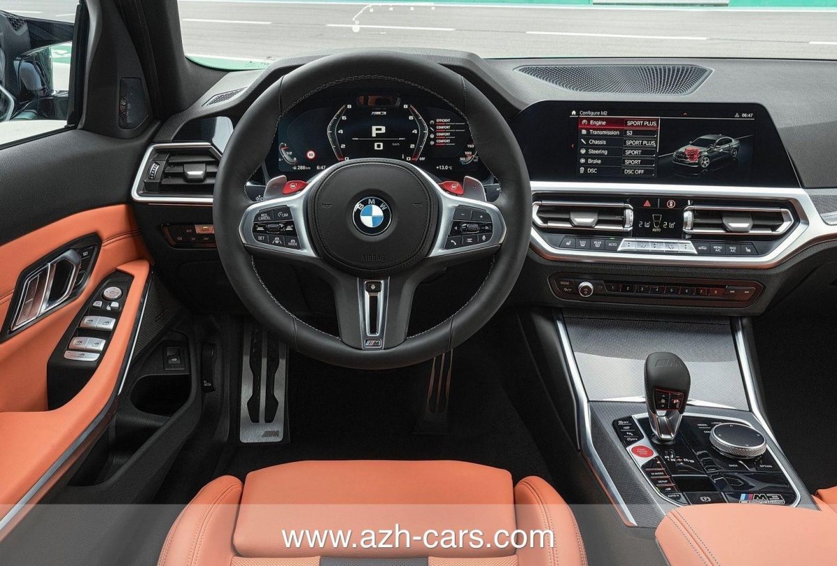 BMW m3 2021 салон