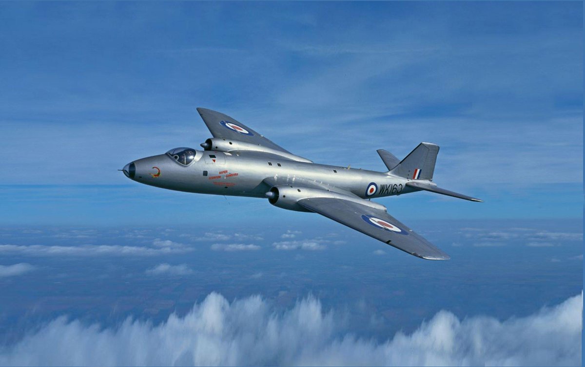 Самолет Vulcan xh558