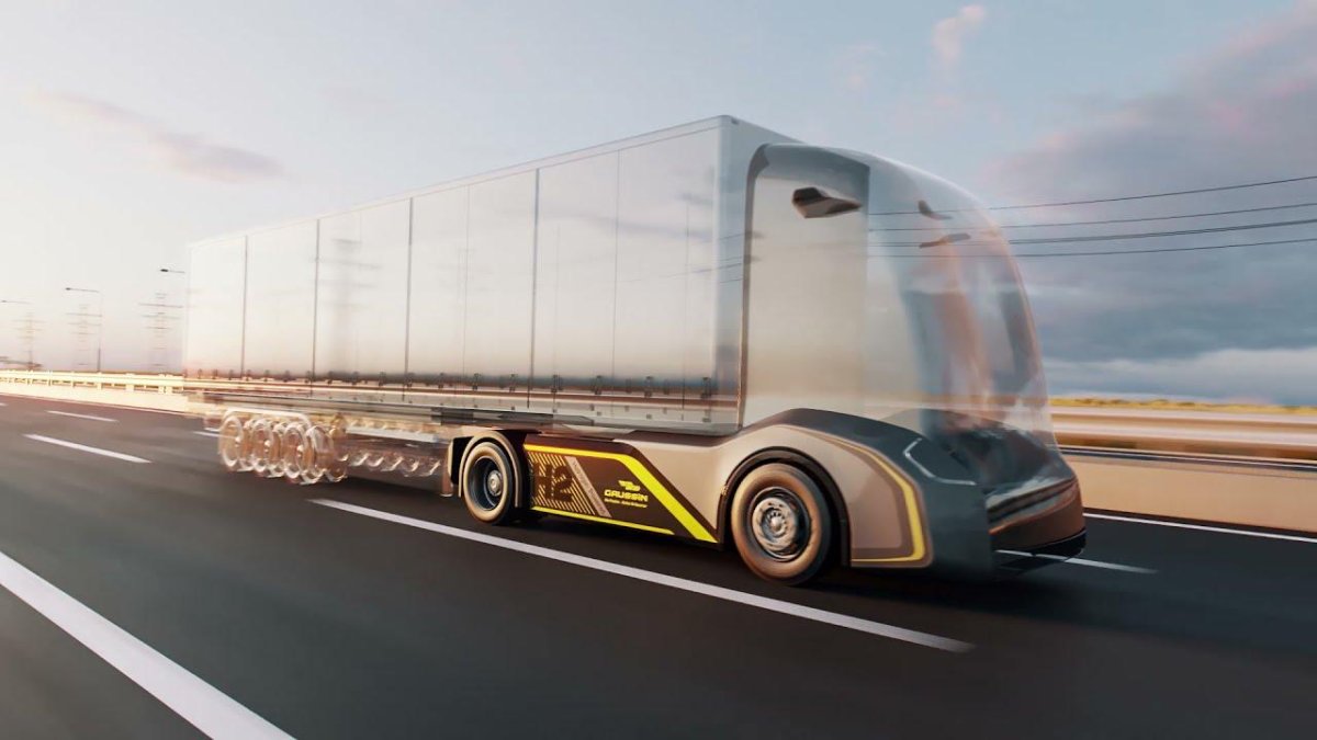 Водородный грузовик Дакар