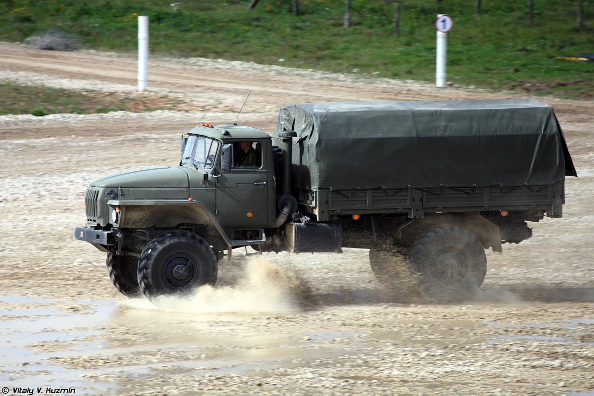 Урал 43206 военный