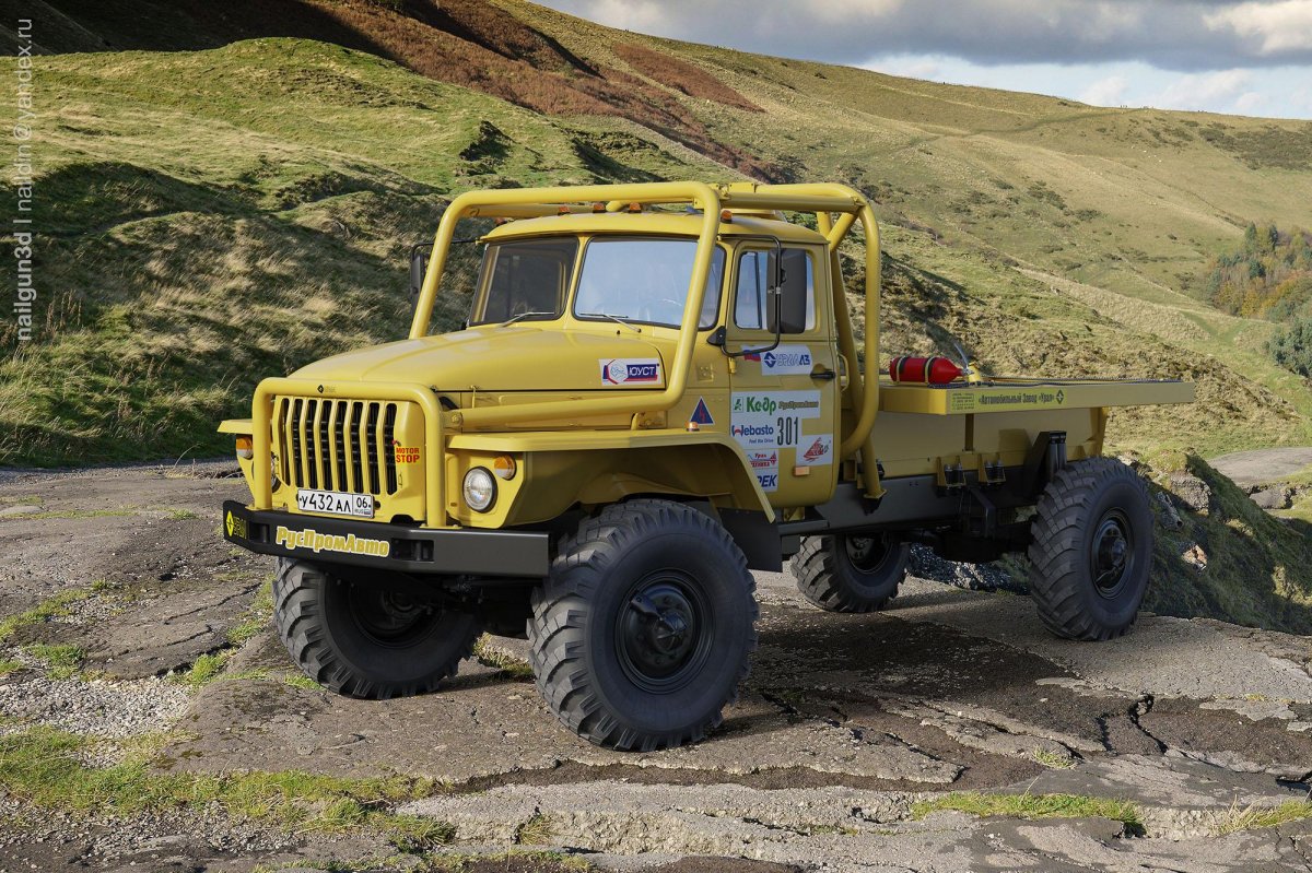 Урал 43206 триал