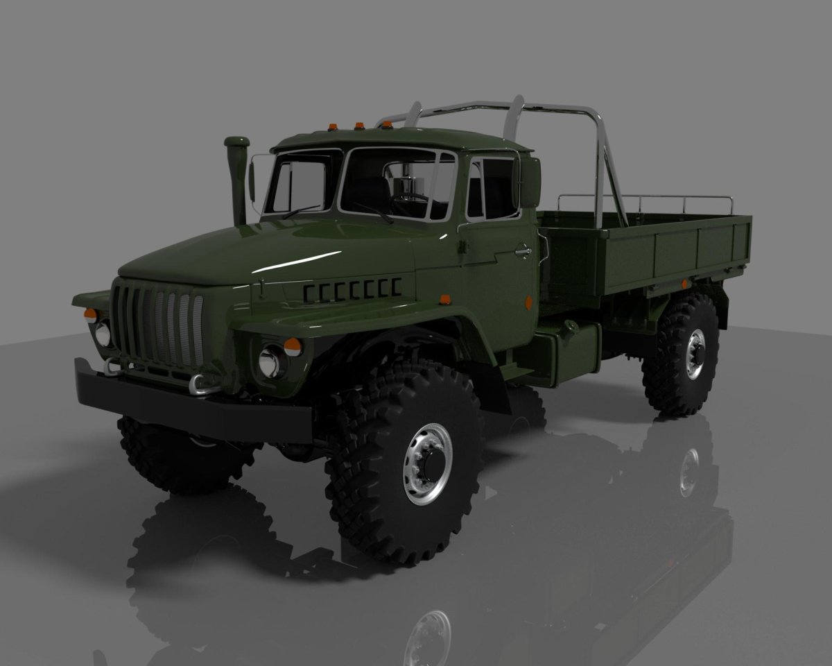 Урал двухосный 43206