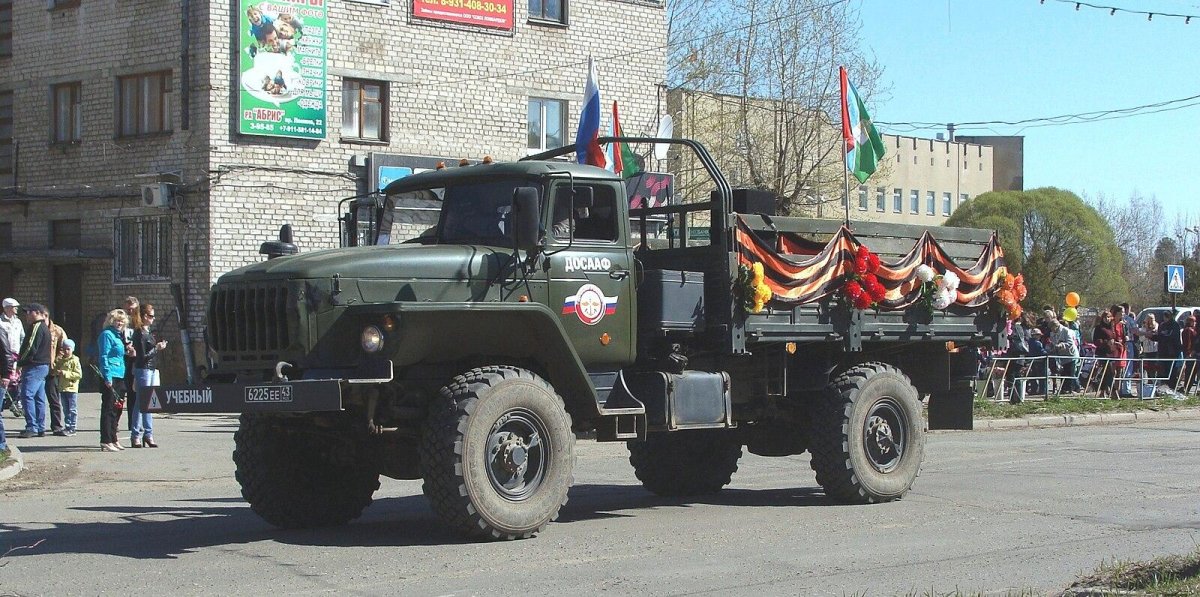 Урал 43206 ДОСААФ