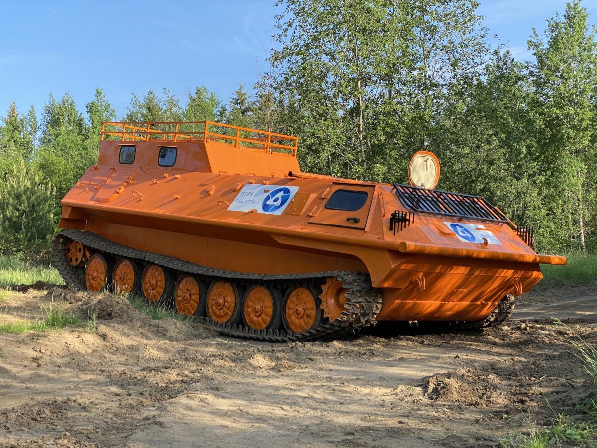 Гусеничный тягач МТЛБ