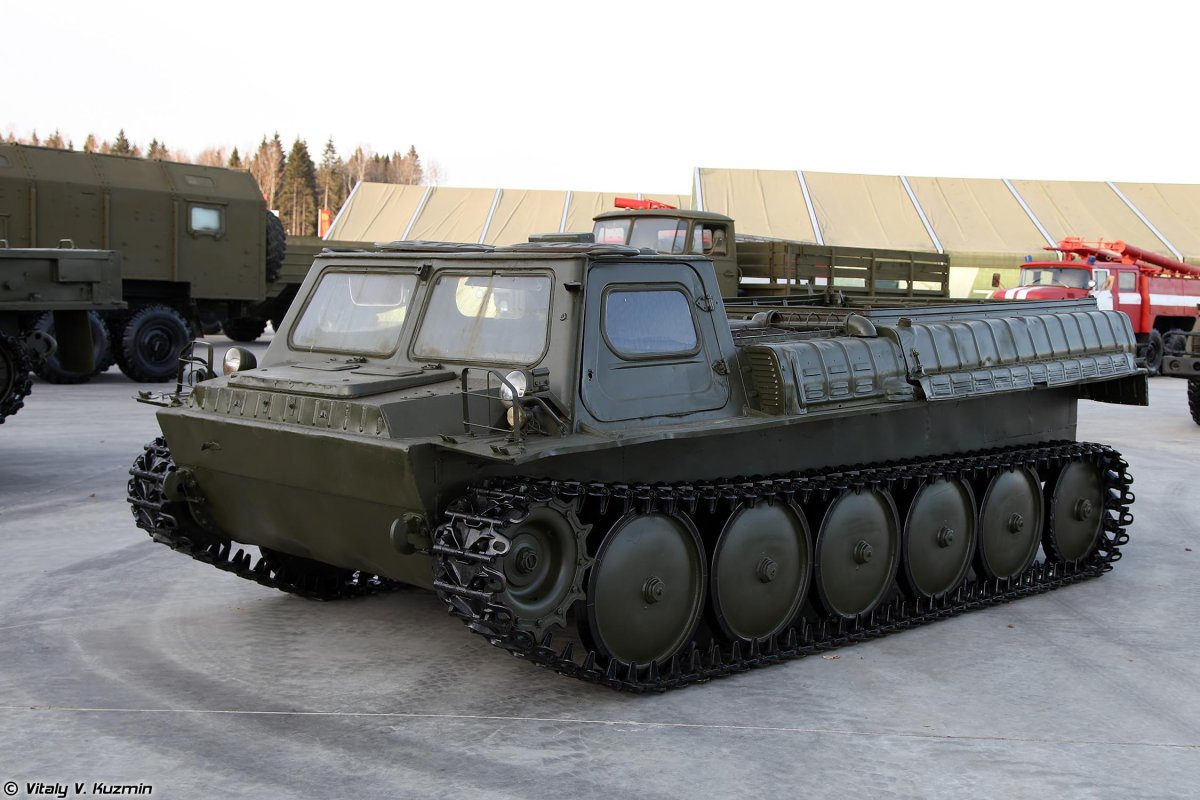 Гусеничный Транспортер ГАЗ-71