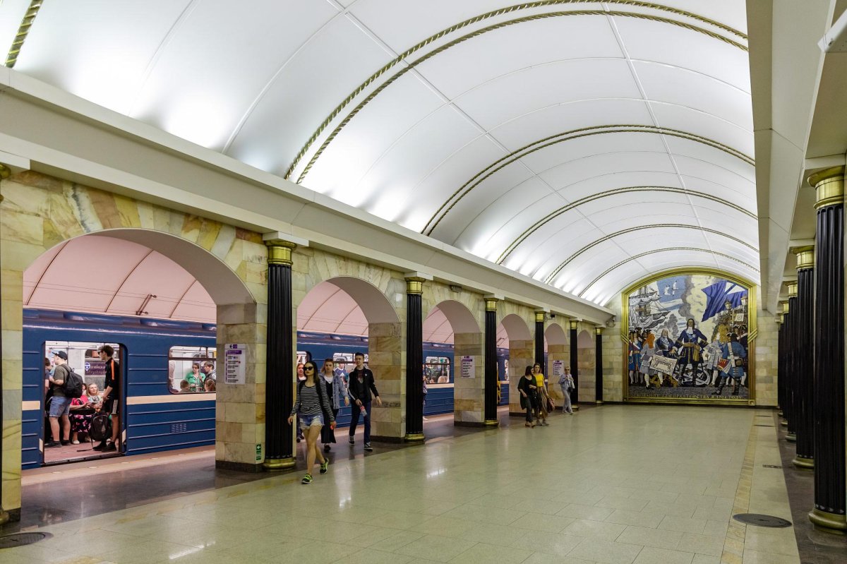 Станция Адмиралтейская Санкт-Петербург