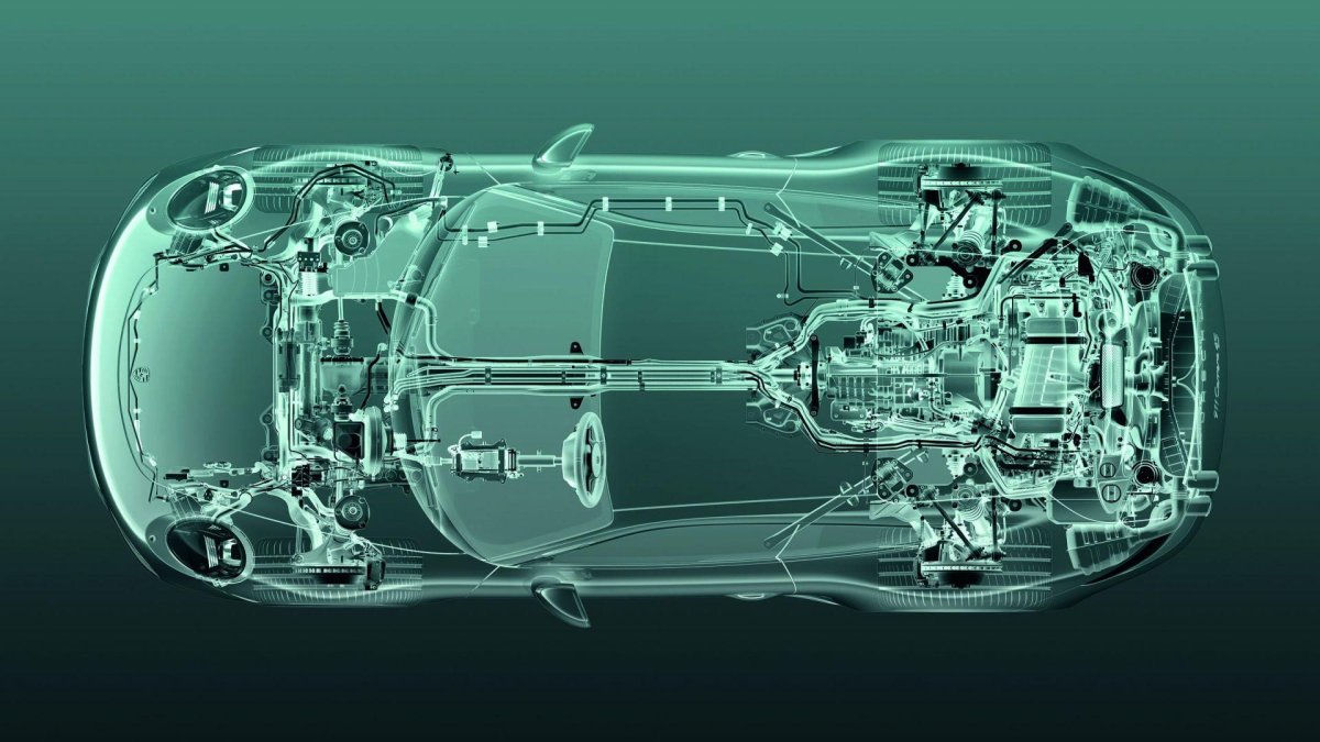 Мотор Порше 911