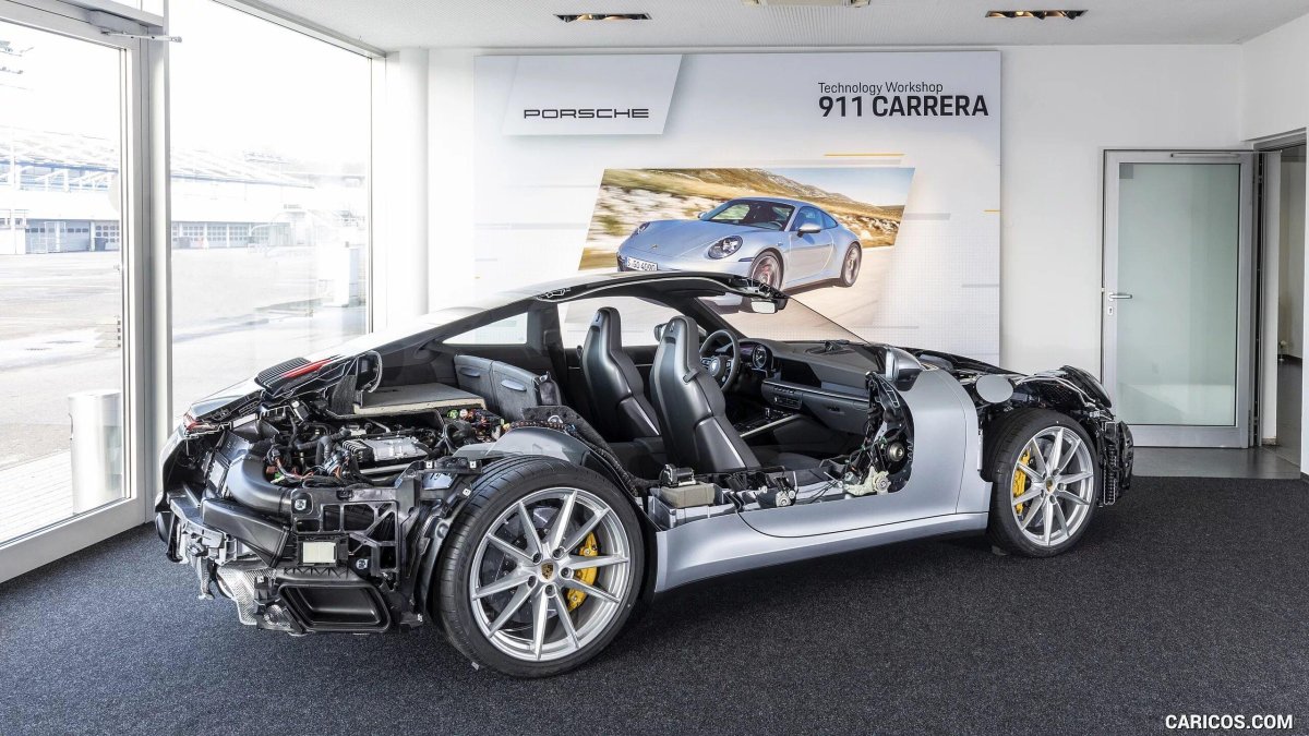 Мотор Порше 911