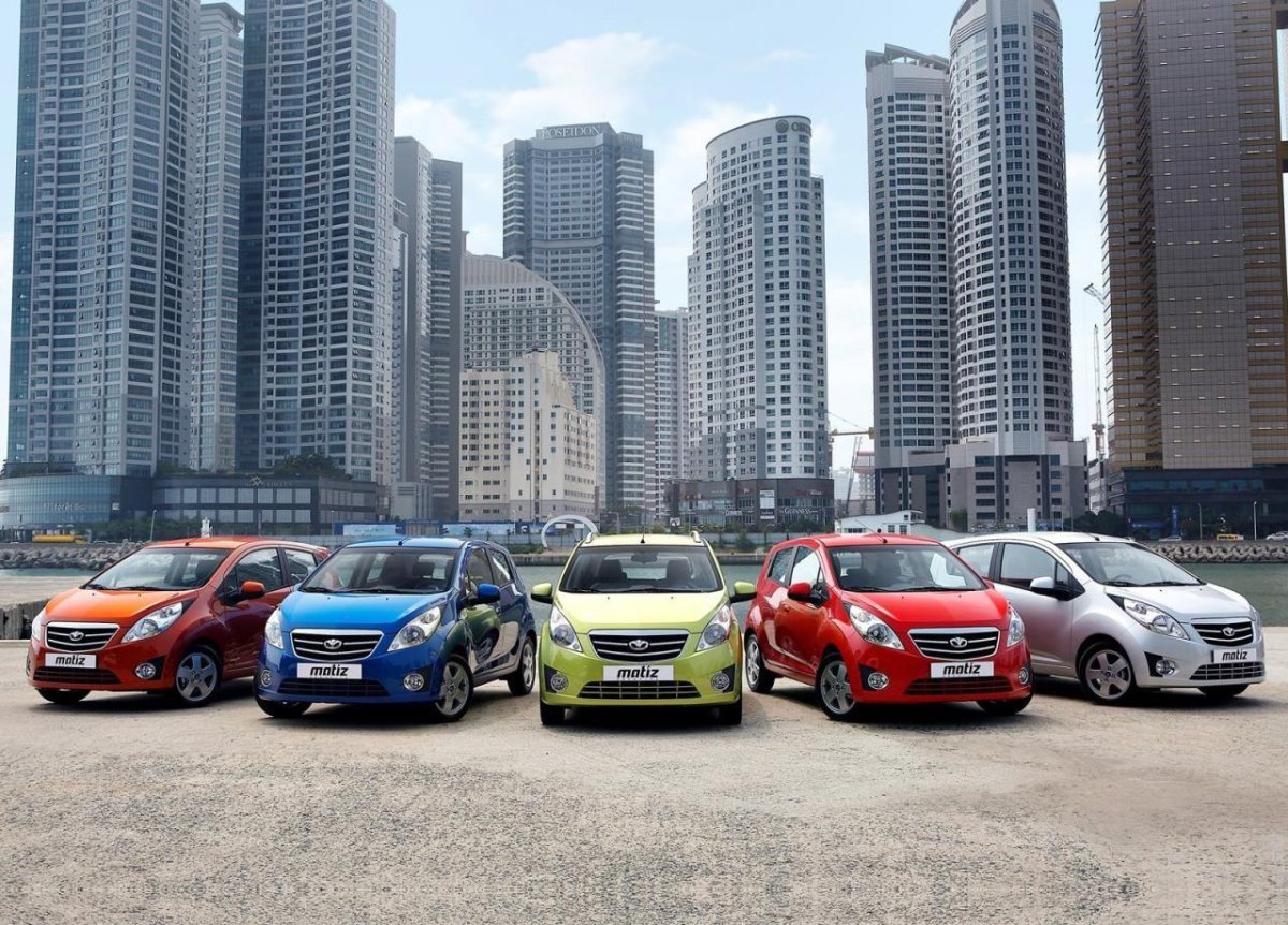 Завод Дэу в Южной Корее