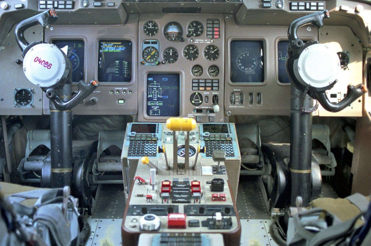 Ил-114 кабина