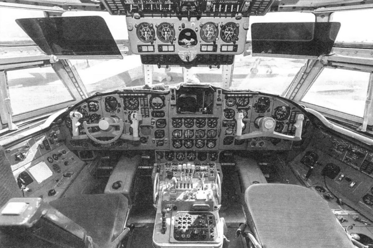 Ил-62 кабина