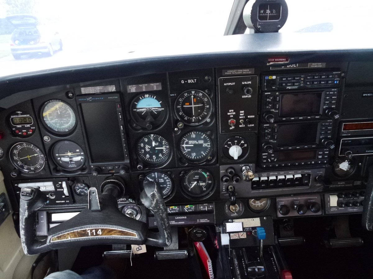 Кабина пилотов ил-114 Colins