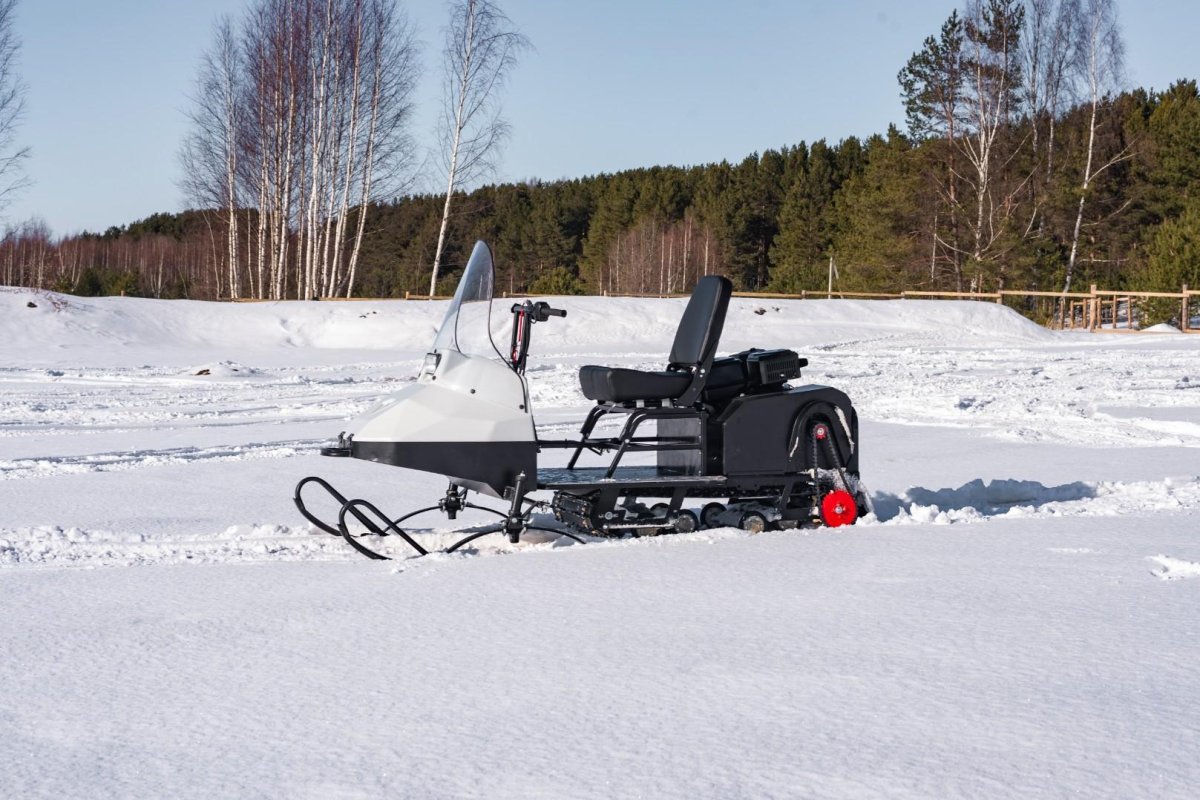 Мини снегоход Бурлак Егерь 20 л с