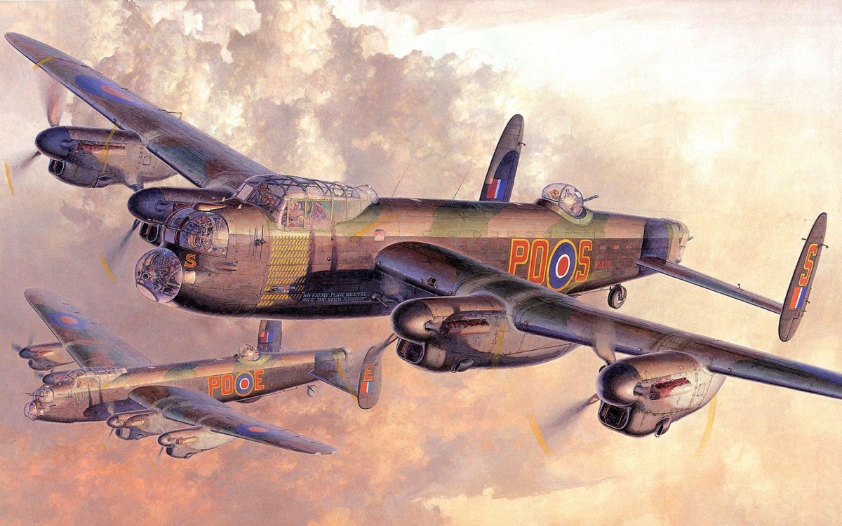 Авро Ланкастер бомбардировщик