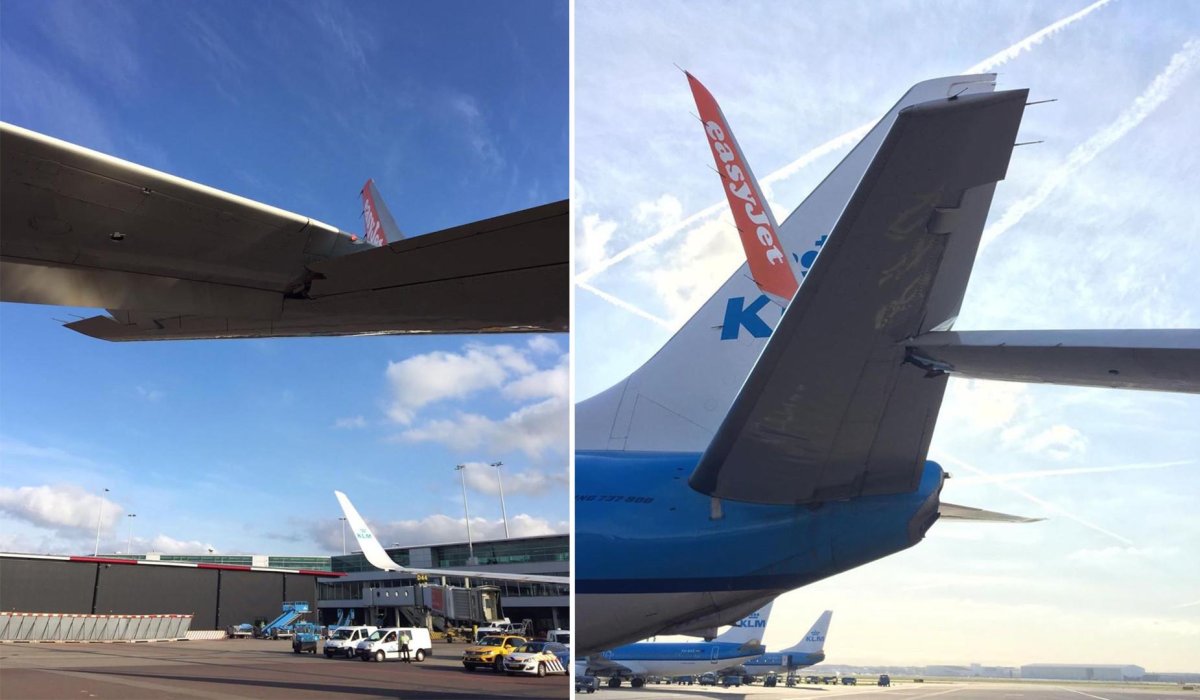 Столкновение двух пассажирских самолётов