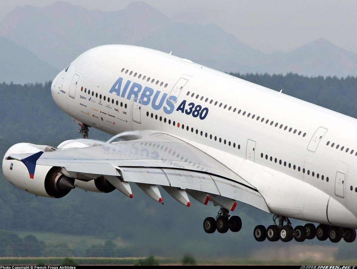 Самый большой Аэробус а380