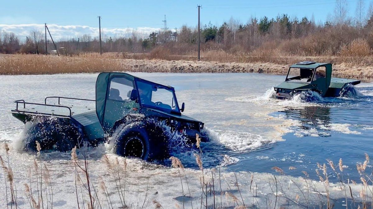Снегоболотоход тактик