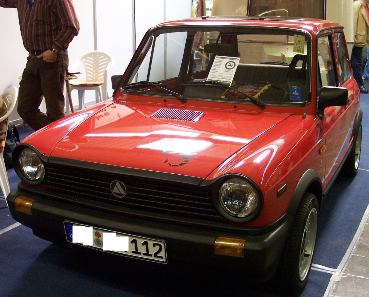 Autobianchi a112 салон