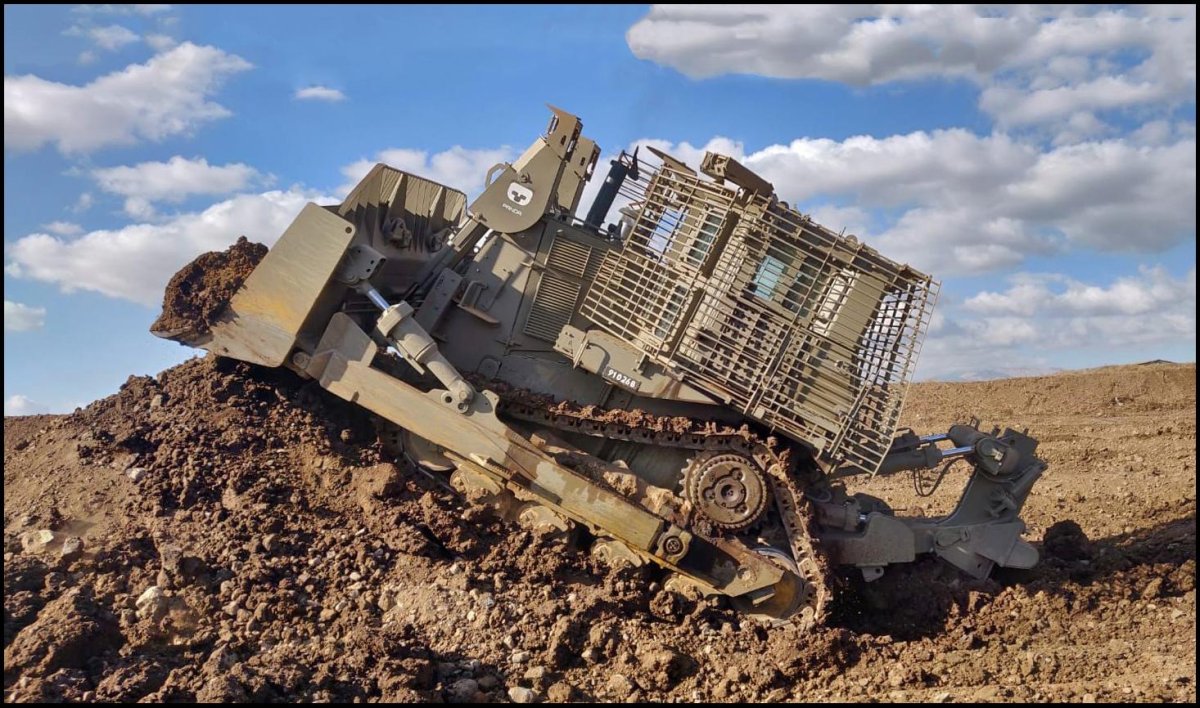 Бульдозер Израиль