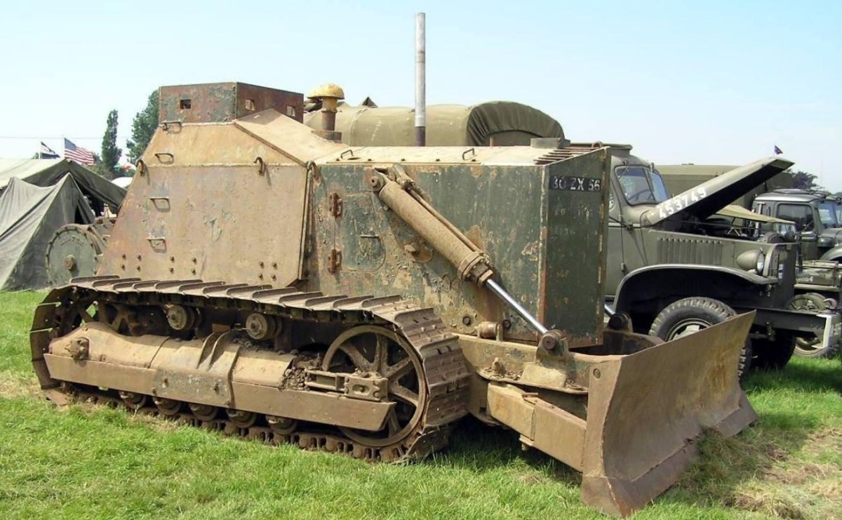 Бульдозер броневик Америка