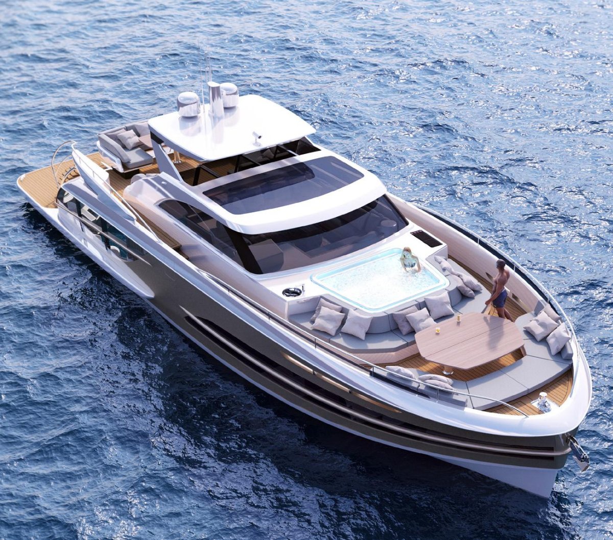 Van der Valk 105 яхта