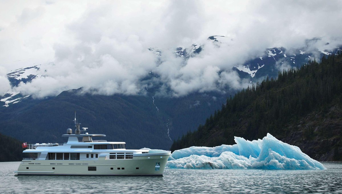 Траулерная яхта эксплорер