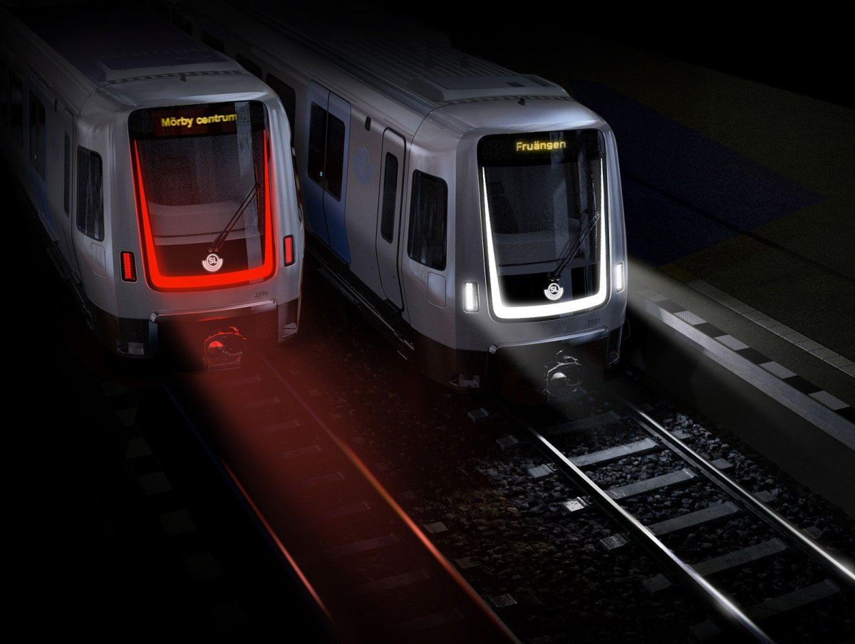 Stockholm c30 Metro Trains