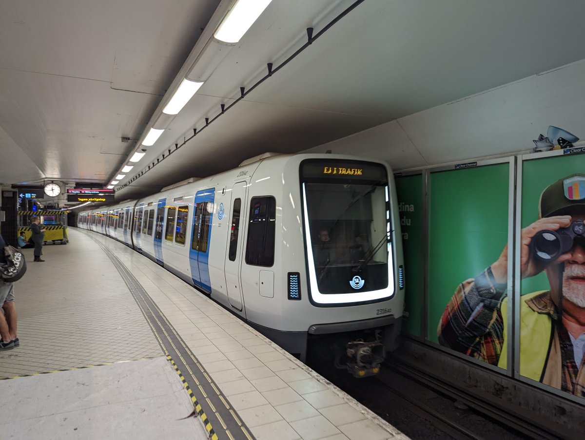 Stockholm c30 Metro Trains
