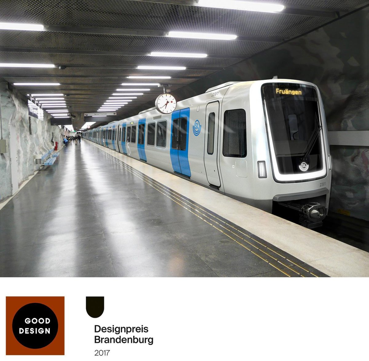 Поезд метро Bombardier