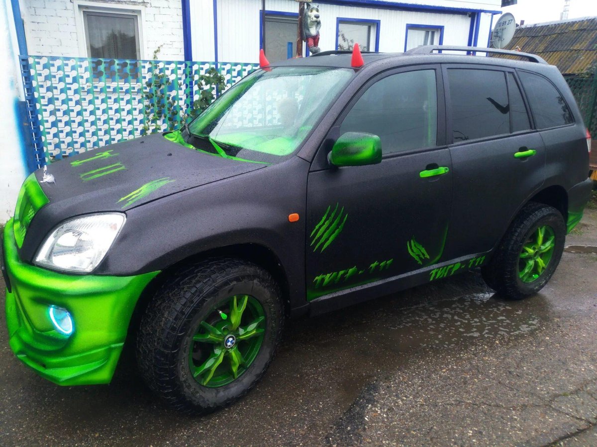 Chery Tiggo t11 тюнинг
