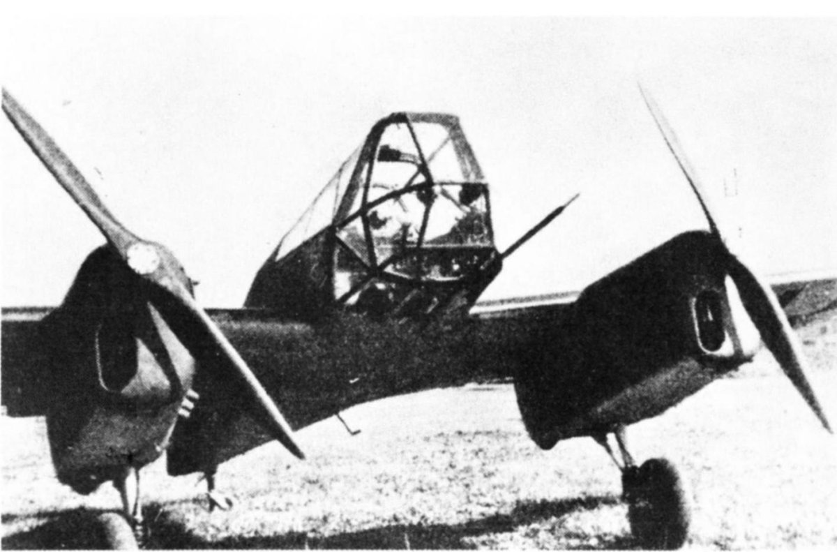 FFG Berlin b9 немецкий экспериментальный самолет арт