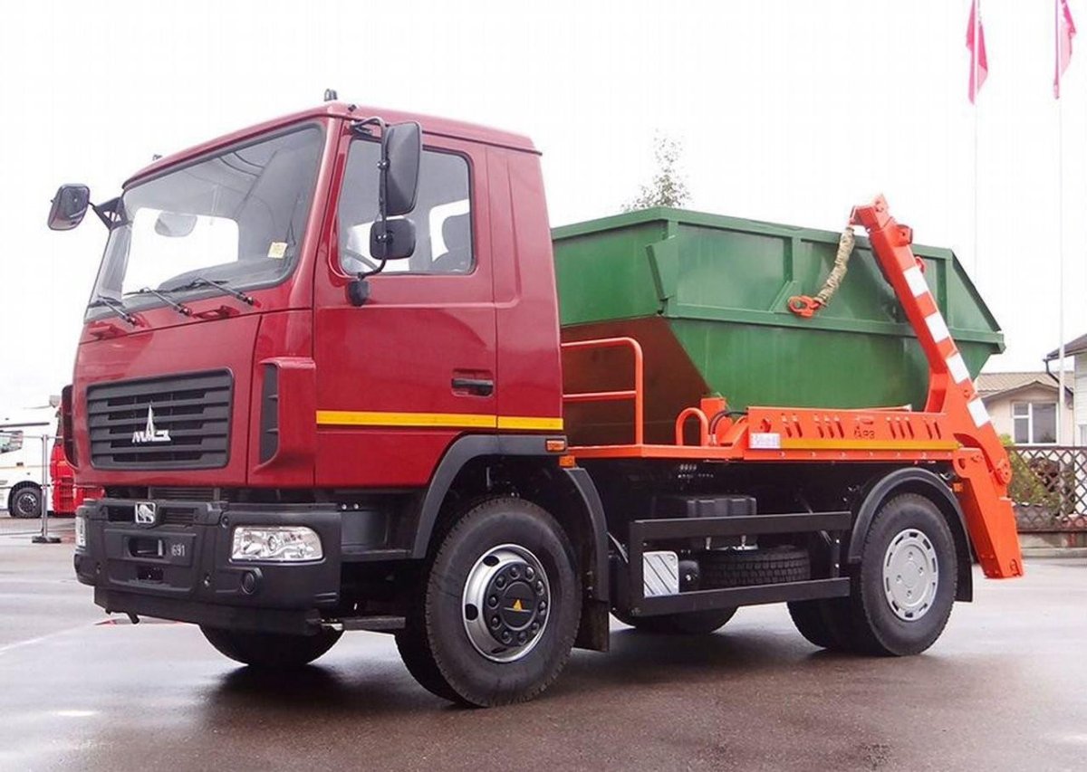 Бункеровоз на МАЗ 5550