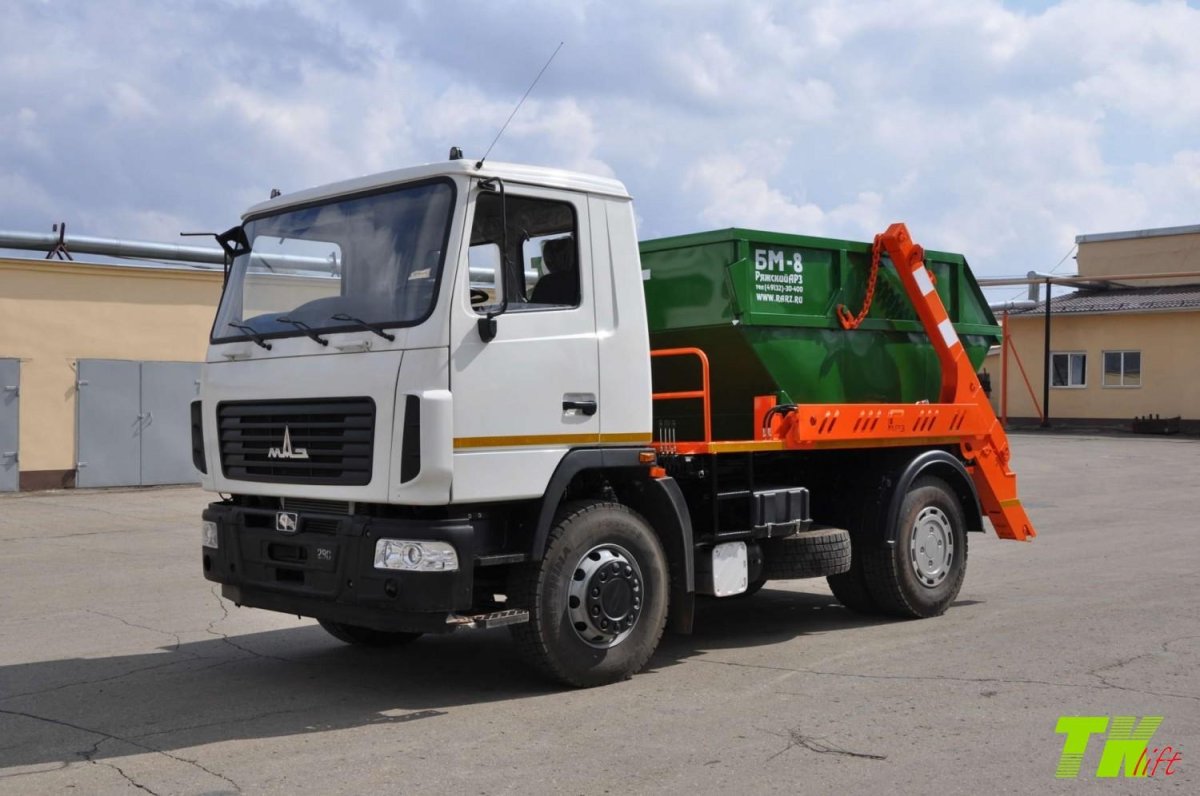 Мусоровоз МАЗ МКС-3501 - 8 м3 9 тонн