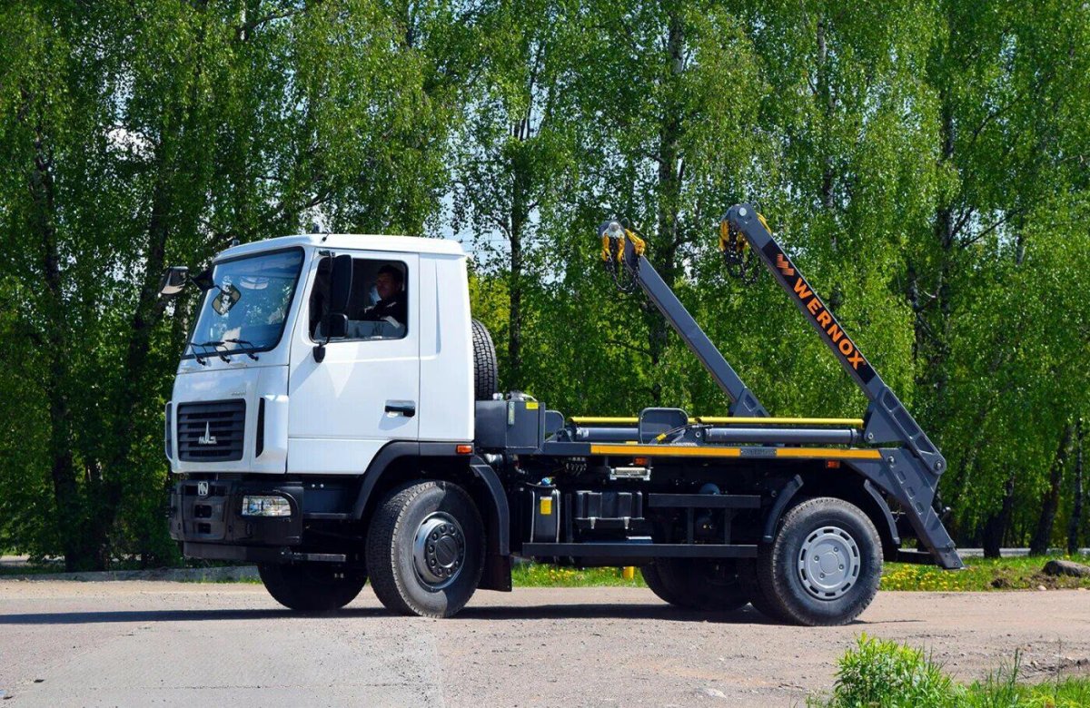 Бункеровоз МАЗ шасси