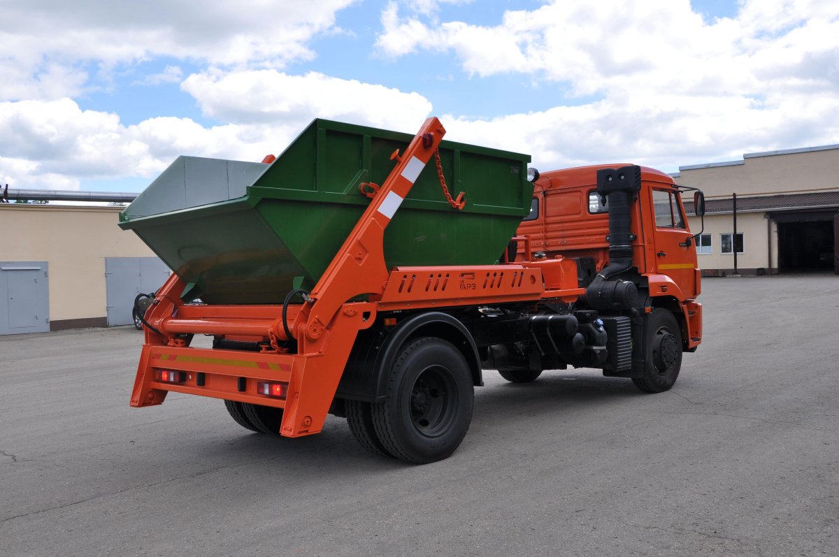 Специальные оборудование мусоровоза МКЗ -4602