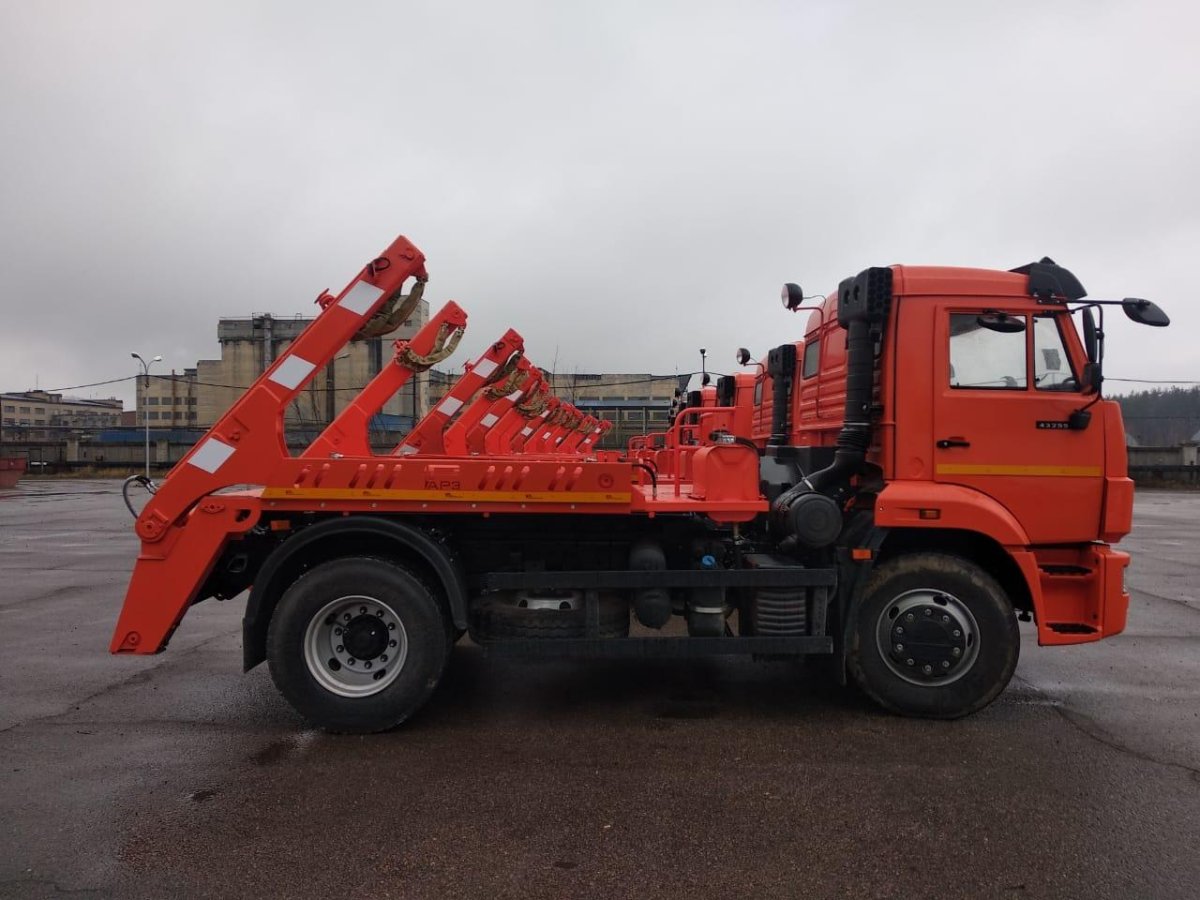 Бункеровоз на шасси КАМАЗ-53605