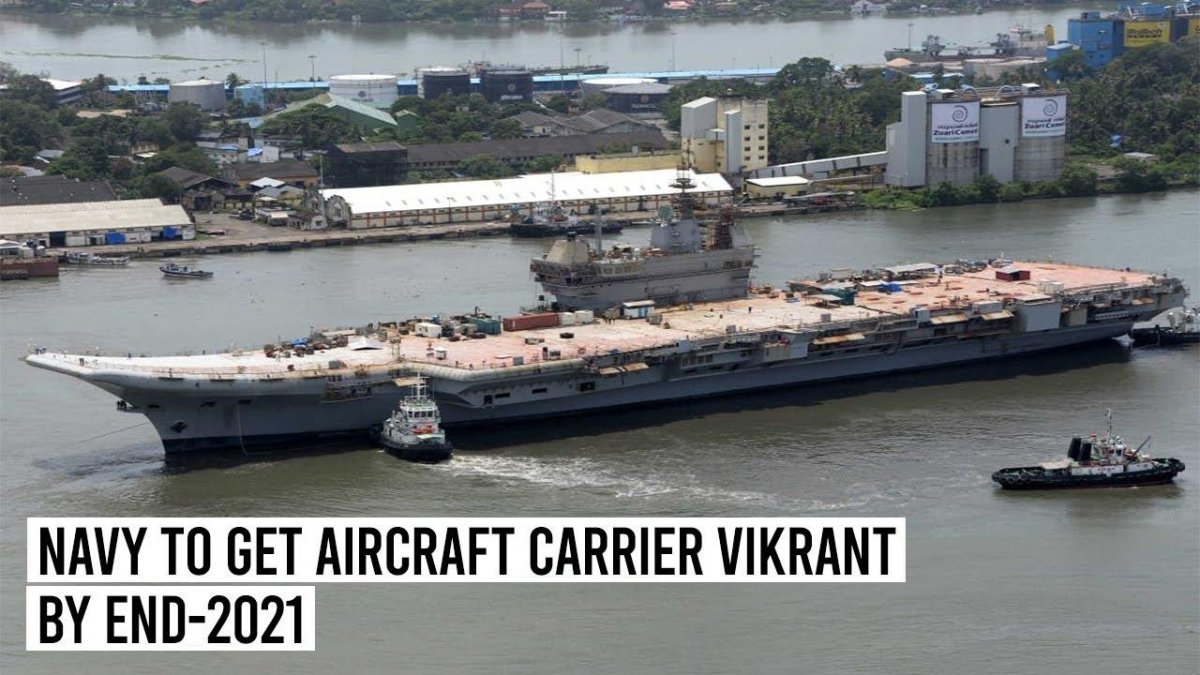 Индийский авианосец Vikrant