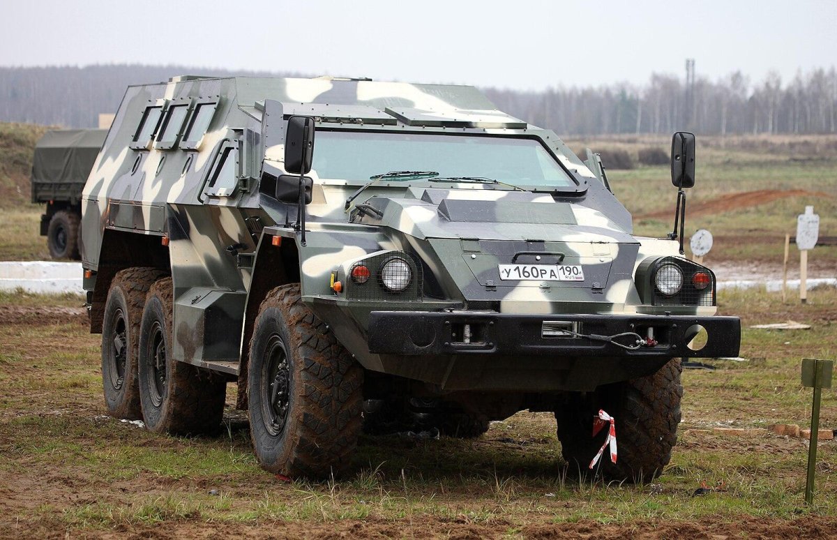Бронированный автомобиль «Булат» СБА-60-к2