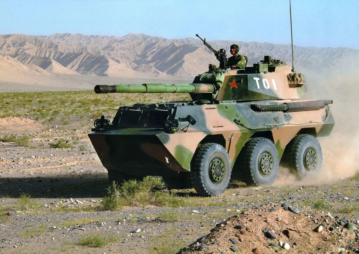 Китай САУ PTL-02