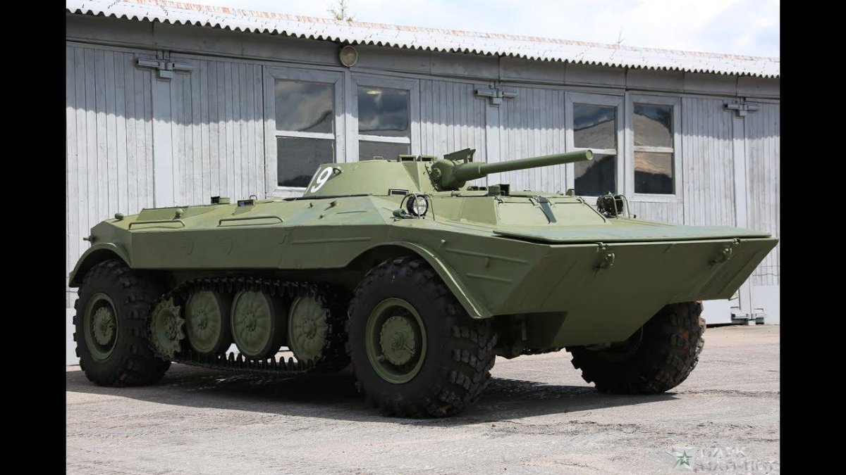 Объект 19 опытная колесно-гусеничная БМП