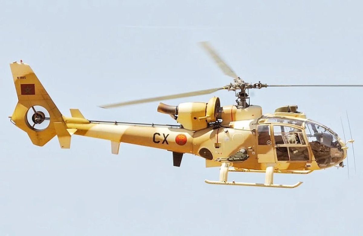 Sa 342 Gazelle чертеж