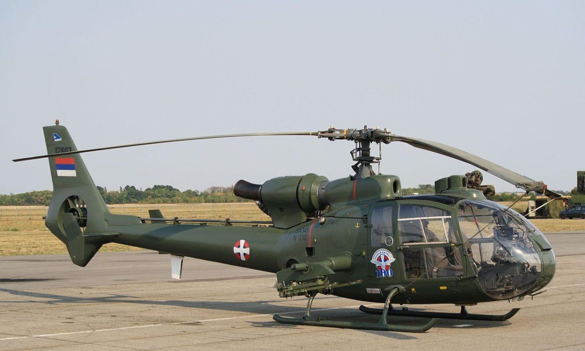 Вертолет sa 341 Gazelle